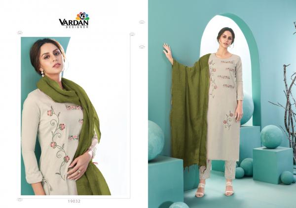 Vardan Radhika Vol 3 Cotton Embroidery Designer Readymade Suit